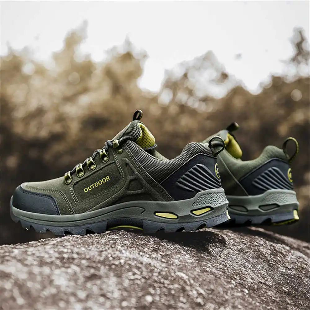 Women Formal Wear Shop - Non-SLIP Lace Up เดินป่าเทนนิสสําหรับชายเทรนเนอร์สําหรับชาย Mountain รองเท้ารองเท้าผ้าใบกีฬาแฟชั่น-Man