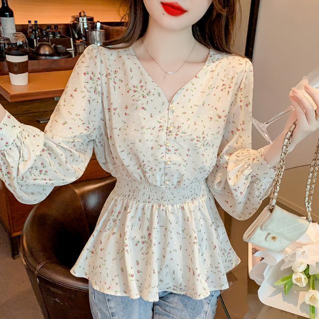 Women Formal Blouses For Evening Wear - เสื้อเชิ้ตแขนยาวผู้หญิงลายสก็อตติดกระดุมทรงโอเวอร์ไซส์หลวมสไตล์เรโทรผู้หญิงสไตล์พรีปปี้อ่อนเยาว์สง่างามสวมใส่ได้ทุกวันในฤดูใบไม้ผลิ