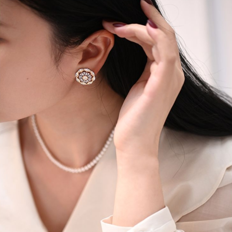 Women Formal Event Wear - ต่างหูแฟชั่นสไตล์หรูหรา ของขวัญเครื่องประดับสำหรับงานเลี้ยงสุดหรูสำหรับภรรยา ดีไซน์วินเทจเก๋ไก๋สไตล์โบฮีเมียนสำหรับสวมใส่ในชีวิตประจำวันและงานที่เป็นทางการ