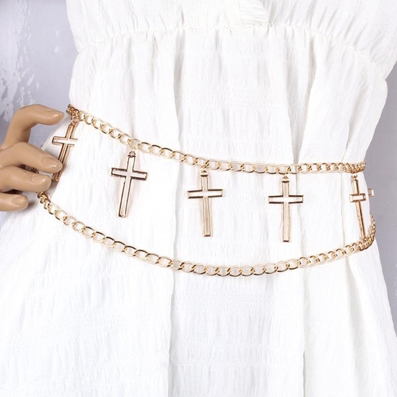 39BD ยอดนิยมเข็มขัดโลหะข้าม Ch - Women Formal Event Wear บทวิจารณ์และราคา