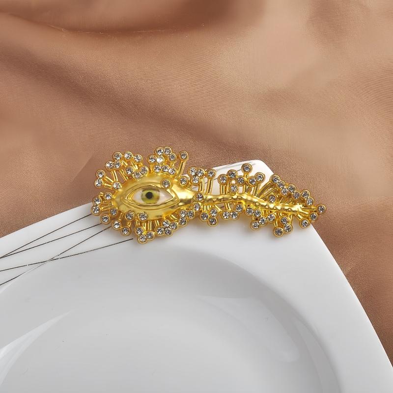 เข็มกลัดรูปดวงตาประดับเพชรแบบม - Women Formal Wear For Meeting บทวิจารณ์และราคา
