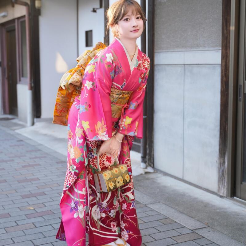 ชุดกิโมโนแบบดั้งเดิมของญี่ปุ่น - Women Formal Wear For Meeting บทวิจารณ์และราคา