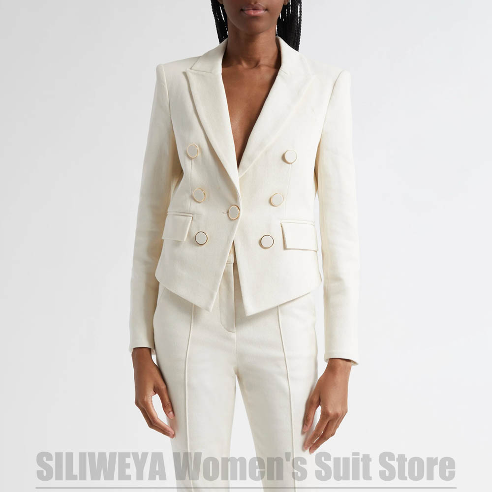 ชุดสูทผู้หญิง 2 ชิ้น แฟชั่นแบบ - Women Formal Wear For Meeting บทวิจารณ์และราคา