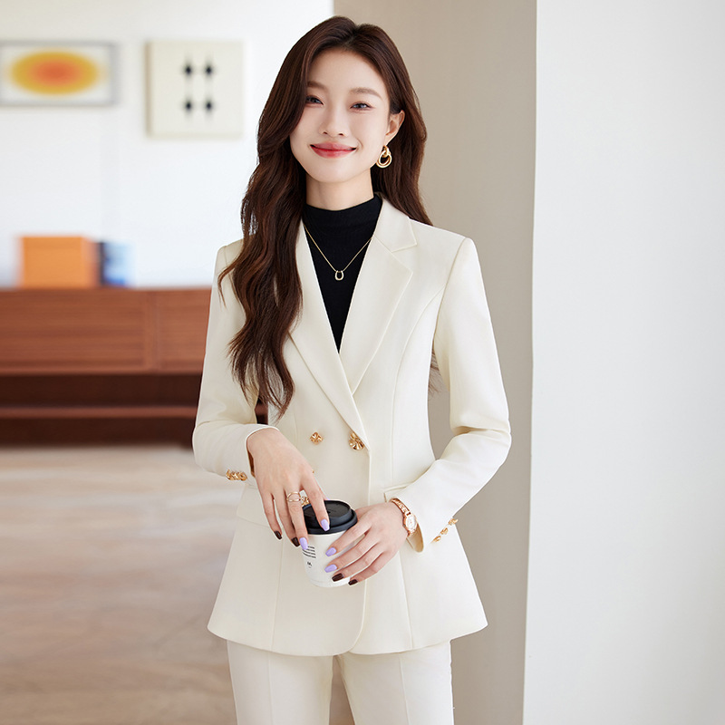 ชุดสูททำงานผู้หญิงแขนยาวสำหรับ - Women Formal Wear Blazers บทวิจารณ์และราคา