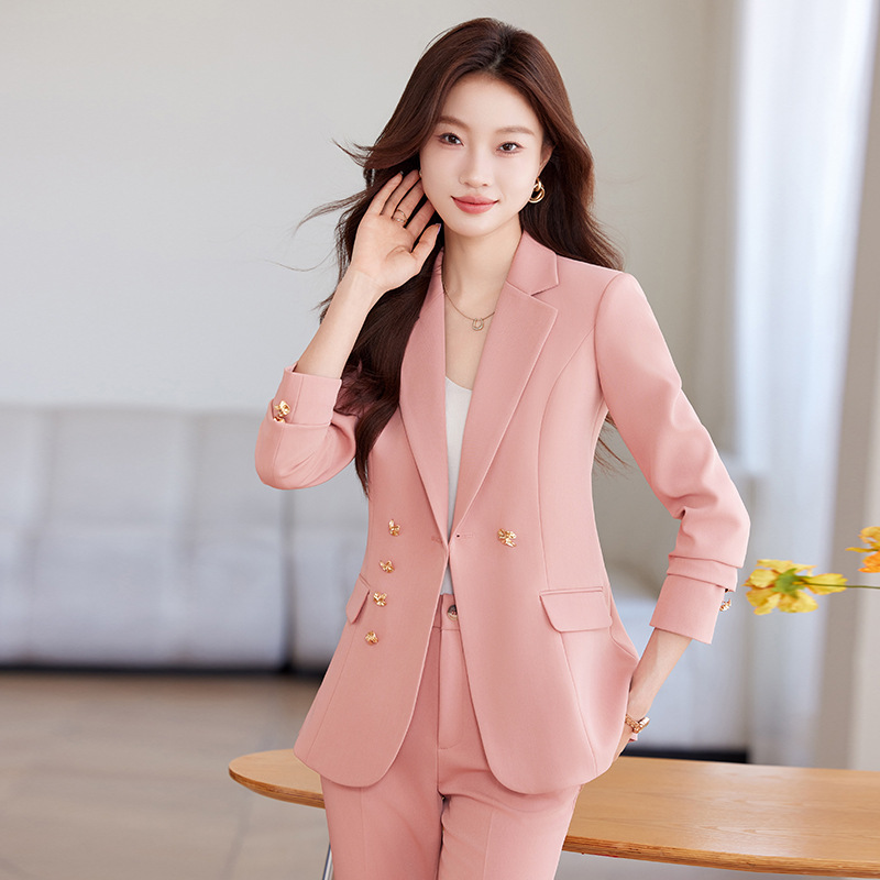 ชุดสูททำงานผู้หญิงแขนยาวสำหรับ - Women Formal Wear Blazers บทวิจารณ์และราคา