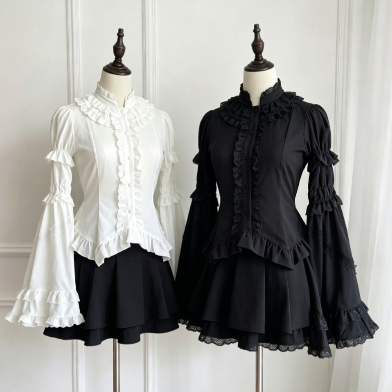 เสื้อโลลิต้าสไตล์ญี่ปุ่นสำหรับ - Women Formal Blouses For Evening Wear บทวิจารณ์และราคา