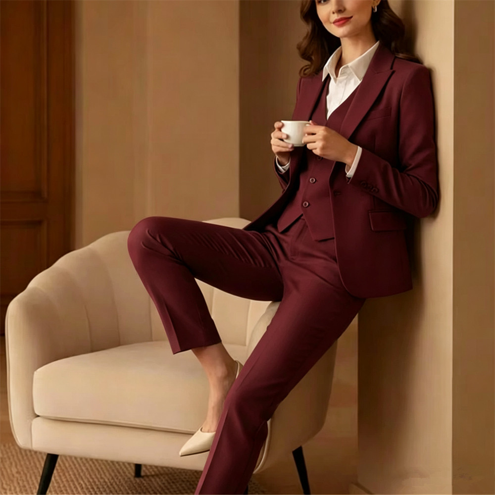 ชุดสูทสีเขียวเซจสำหรับผู้หญิง  - Women Formal Wear Tailor บทวิจารณ์และราคา