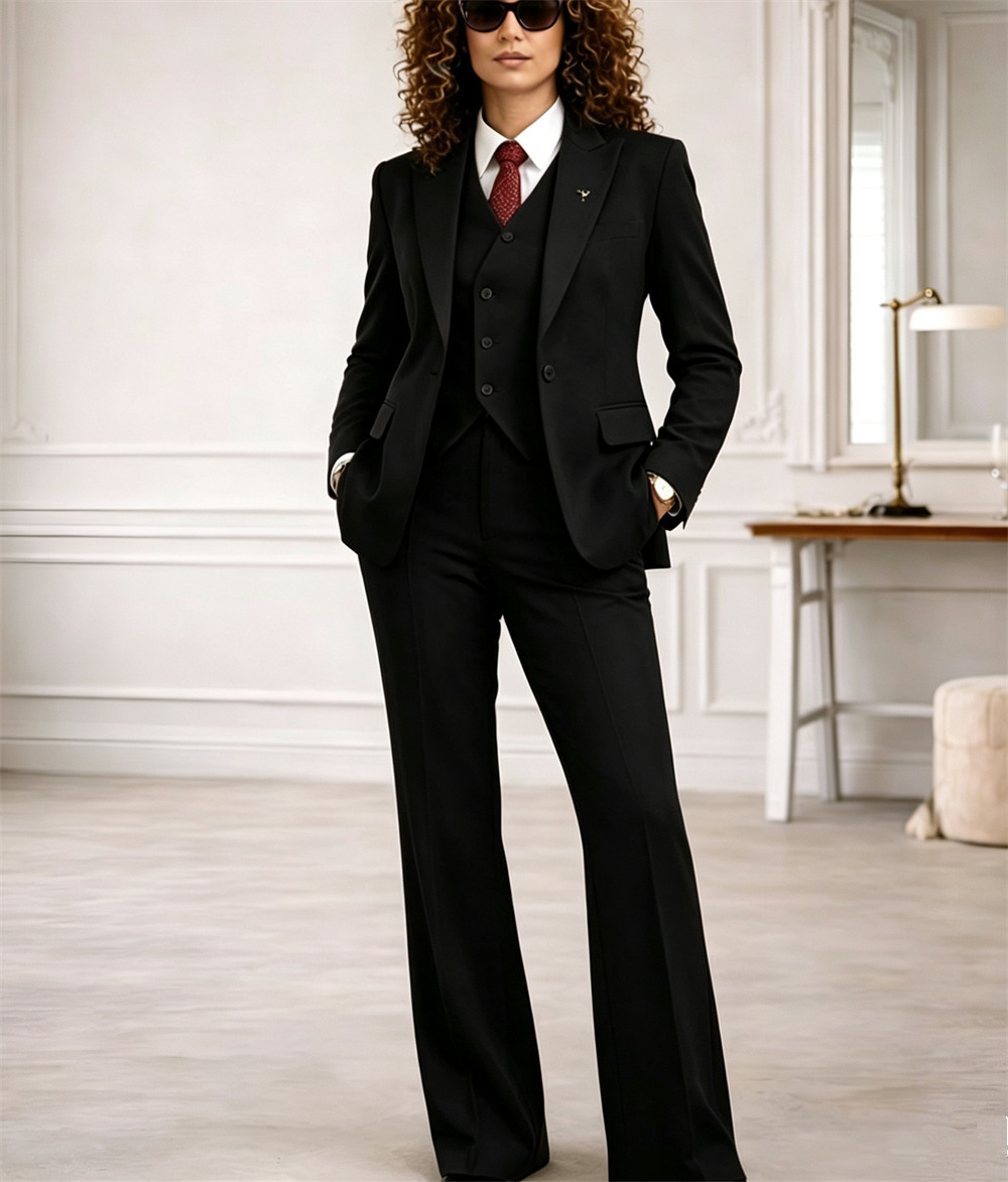 ชุดสูทผู้หญิง 3 ชิ้น สไตล์วินเ - Women Formal Wear Tailor บทวิจารณ์และราคา