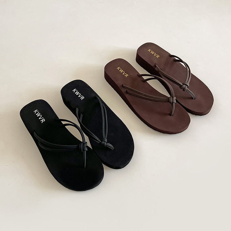 รองเท้าแตะผู้หญิงสีน้ำตาล รองเ - Kitten Heel Women บทวิจารณ์และราคา