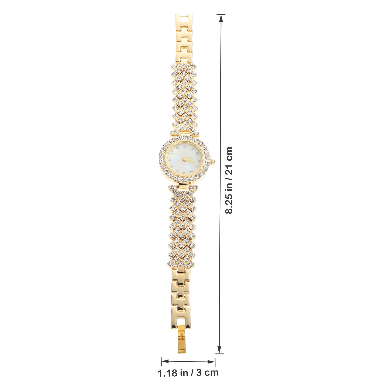นาฬิกาข้อมือผู้หญิงประดับเพชรเ - Women Formal Wear For Meeting บทวิจารณ์และราคา