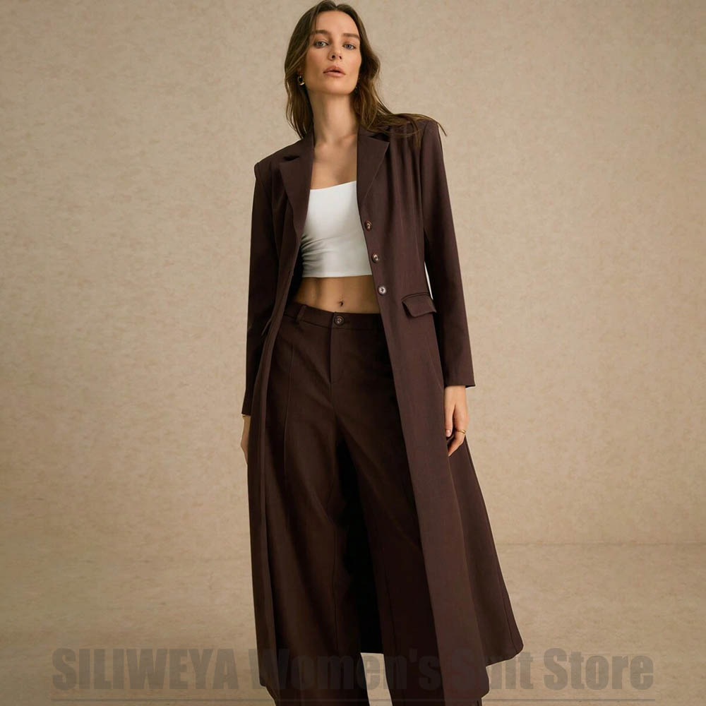 ชุดสูทผู้หญิงแฟชั่น 2 ชิ้น แขน - Women Formal Wear Tailor บทวิจารณ์และราคา