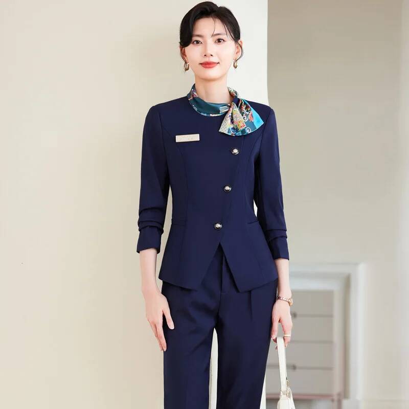 ชุดกางเกงสูทสไตล์หรูหราสำหรับผ - Women Formal Wear Trousers บทวิจารณ์และราคา