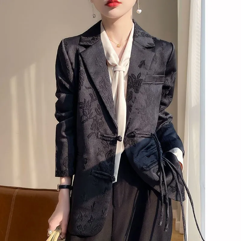 เสื้อแจ็คเก็ตเบลเซอร์สีขาวสำหร - Women Formal Wear Blazers บทวิจารณ์และราคา