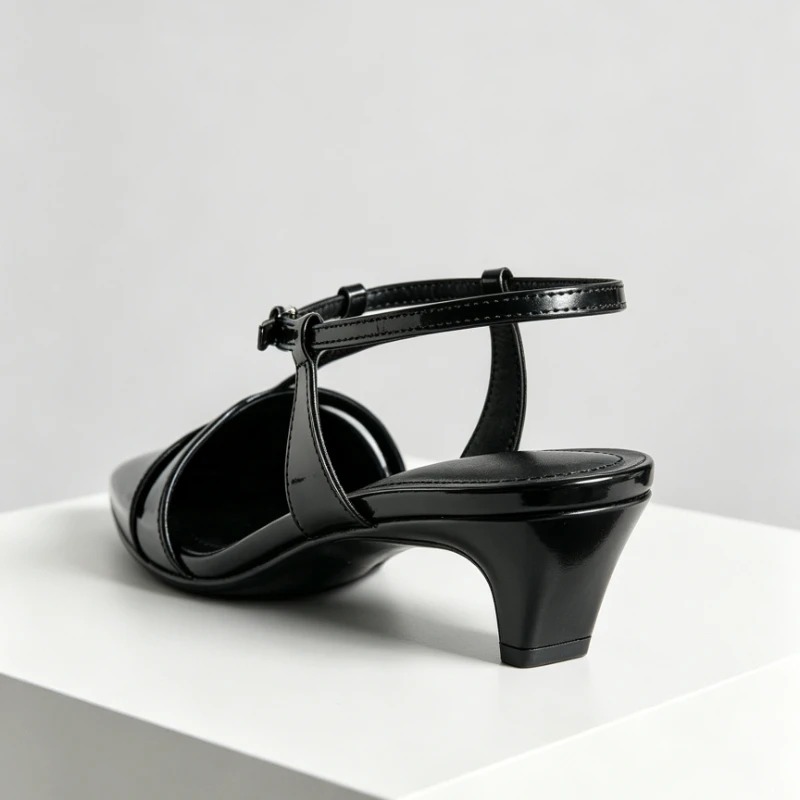 รองเท้าส้นสูงแบบคิทเทนฮีลหนังแ - Kitten Heel Women บทวิจารณ์และราคา