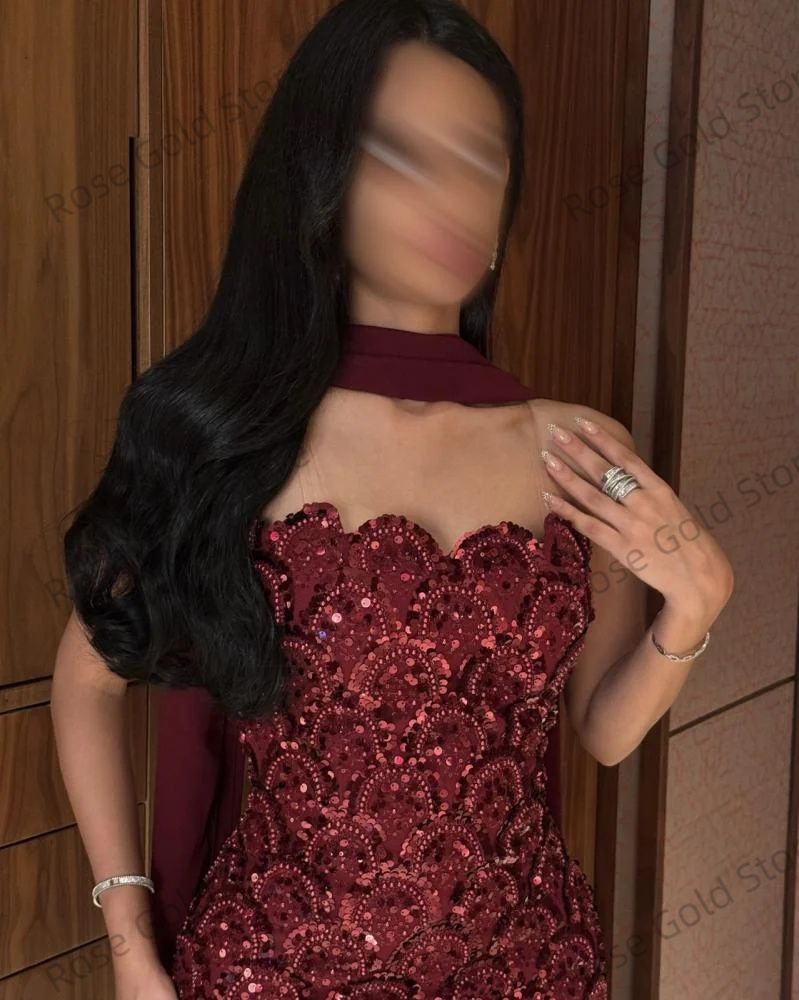 ชุดราตรีทรงเมอร์เมดประดับเลื่อ - Formal Gala Wear Women บทวิจารณ์และราคา