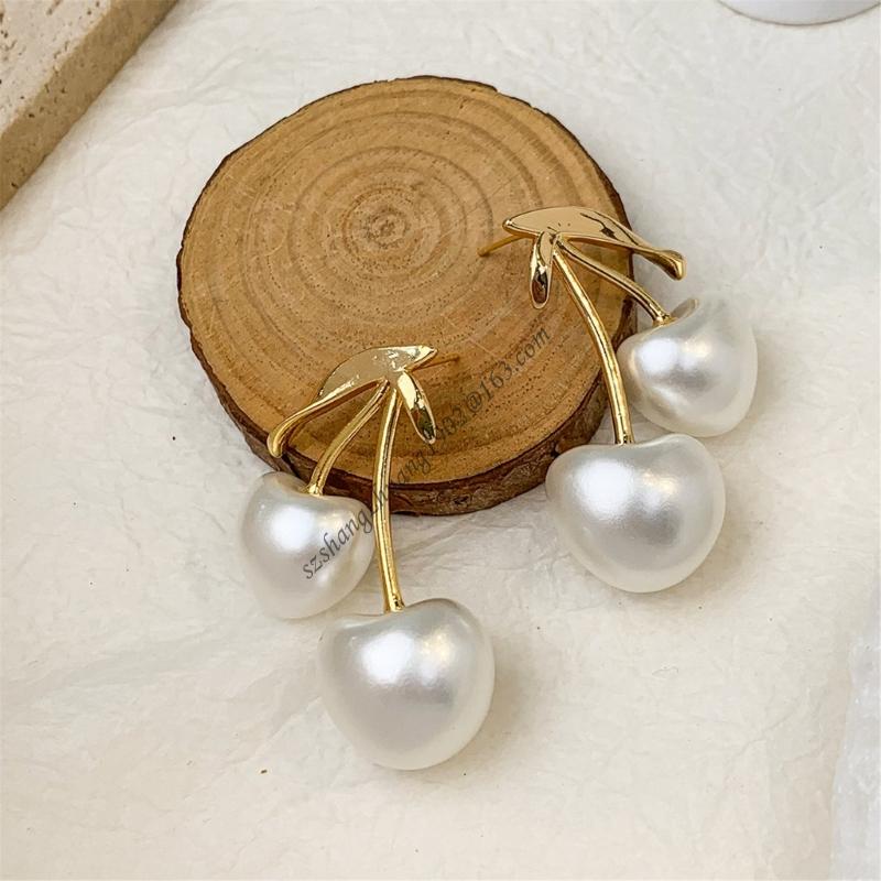 เครื่องประดับหูไข่มุกเชอร์รี่  - Women Formal Event Wear บทวิจารณ์และราคา
