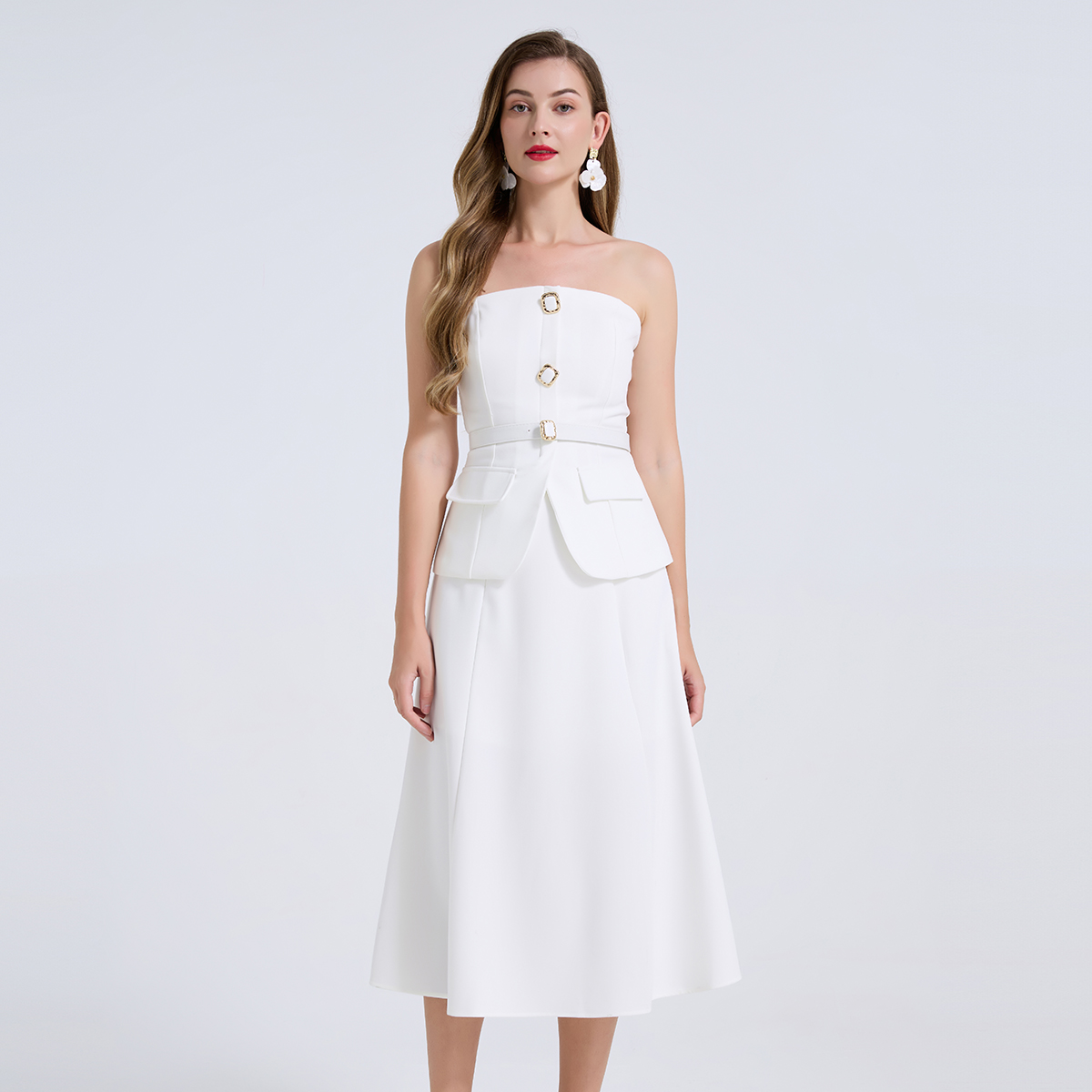ชุดเซ็ต 2 ชิ้นสำหรับผู้หญิง ดี - Women Formal Wear For Meeting บทวิจารณ์และราคา