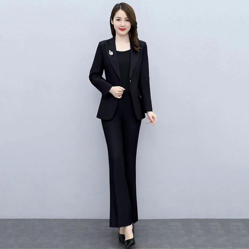 ชุดสูทผู้หญิง 2 ชิ้น/เซ็ต เสื้ - Women Formal Wear Trousers บทวิจารณ์และราคา