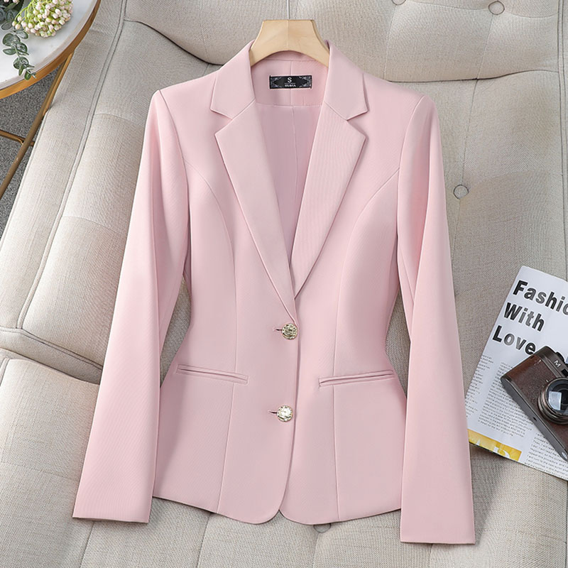 ใหม่แฟชั่นผู้หญิงอย่างเป็นทางก - Women Formal Wear Blazers บทวิจารณ์และราคา