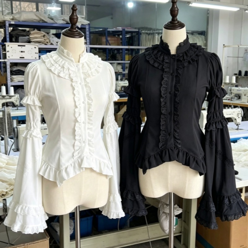 เสื้อสไตล์โลลิต้าญี่ปุ่น ค.ศ.  - Women Formal Blouses For Evening Wear บทวิจารณ์และราคา