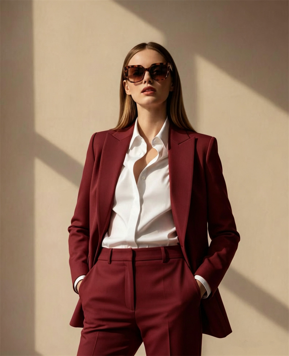 ชุดสูทสีส้มสำหรับผู้หญิง 2 ชิ้ - Women Formal Wear Tailor บทวิจารณ์และราคา